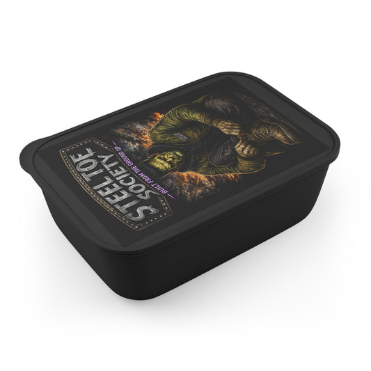 Signature Core Collection- Built from the Ground Up, Bento Box with Band and Utensils
