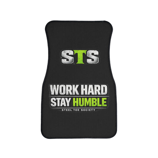 Signature Core Collection- Work Hard, Stay Humble,Car Floor Mats, 1pc