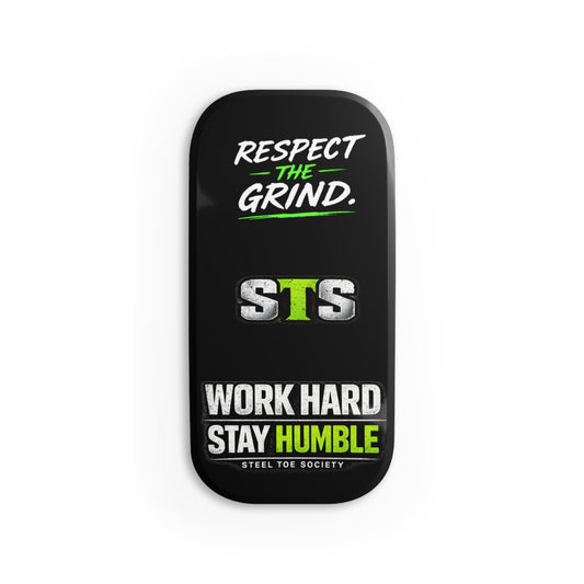Signature Core Collection- Respect the Grind,Phone Click-On Grip