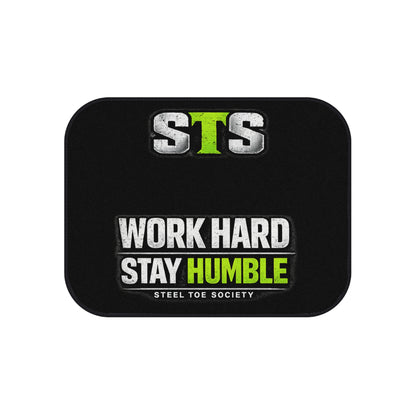 Signature Core Collection- Work Hard, Stay Humble,Car Mats (2x Rear)