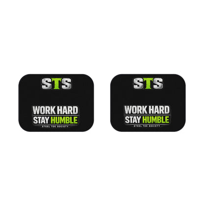 Signature Core Collection- Work Hard, Stay Humble,Car Mats (2x Rear)
