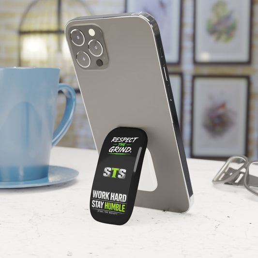 Signature Core Collection- Respect the Grind,Phone Click-On Grip