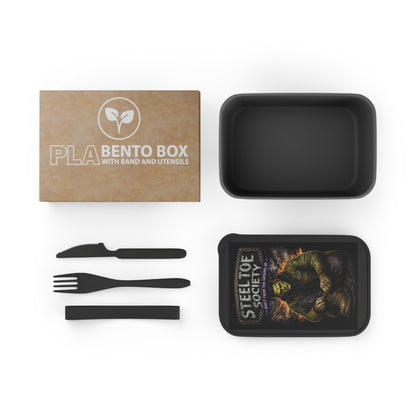 Signature Core Collection- Built from the Ground Up, Bento Box with Band and Utensils
