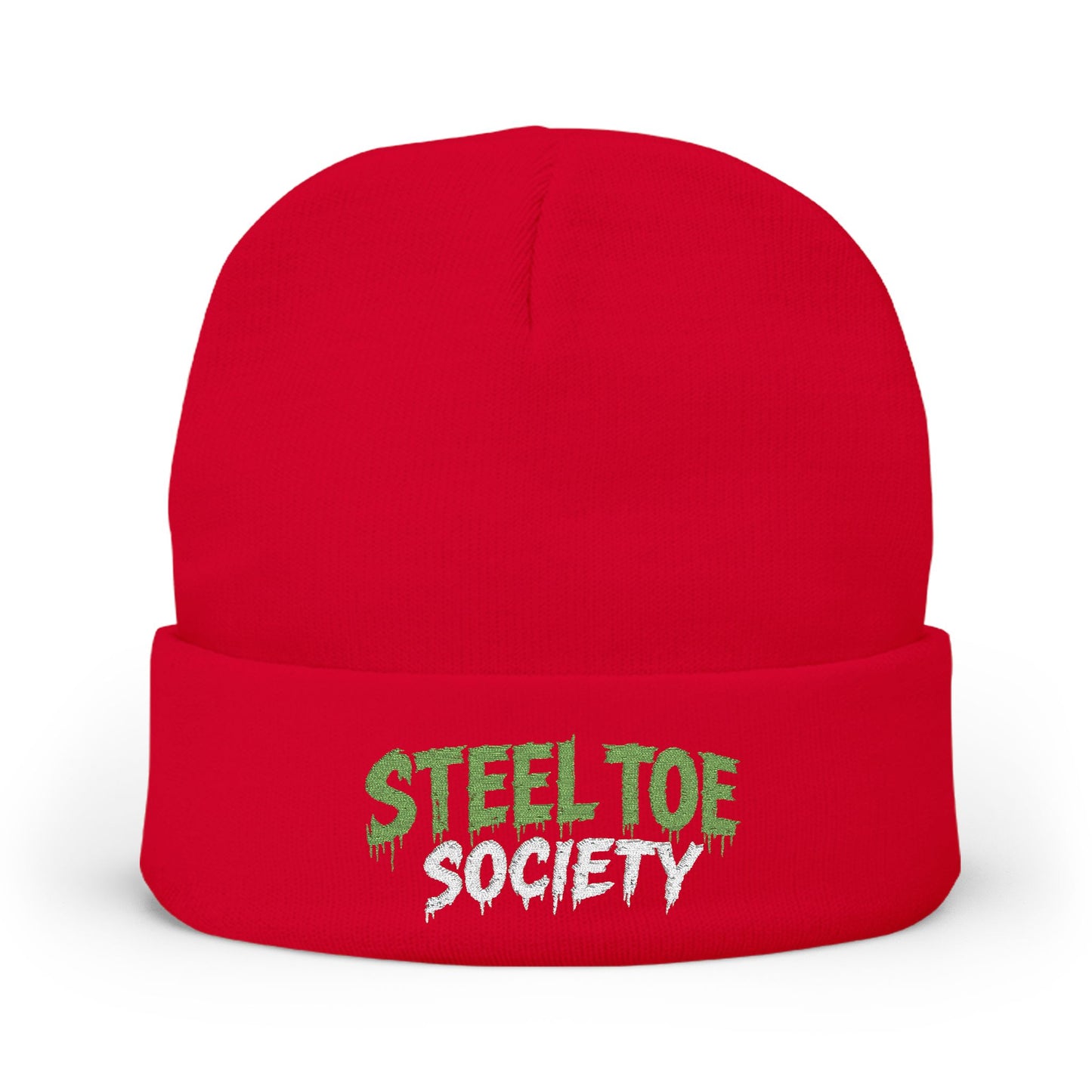 Signature Core Collection-Steel Toe Society, Knit Beanie (Embroidery)